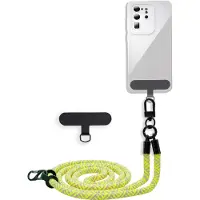 Cadorabo mobiele telefoonketting geschikt voor Huawei Y5 2019 / Enjoy Play 8 / Honor 8S in GEEL met verstelbaar riemkoord om om je nek te hangen