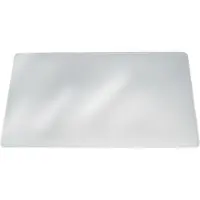 Durable bureauonderlegger 65 x 50 cm transparant