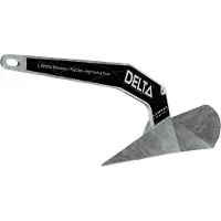 Lewmar Delta Anchor Zilver 10 Kg