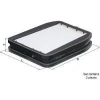 MAHLE ORIGINAL LA 455/S Interieurfilter