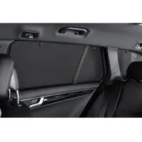 Car Shades Audi A4 B9 Avant 2015 Zonneschermen achterportieren Zwart