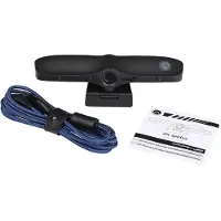 Legamaster SPITFIRE vergadercamera, 4K UHD, 3840 x 2160 px, 8,3 MP camera, AI-zoom, 2 microfoons, USB, zwart