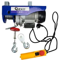 GEKO Transporttechniek, Elektrische lier, 150/300kg, 1300W