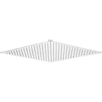 Deante Stalen douchekop, rechthoekig, 400x400 mm, voor regenstralen