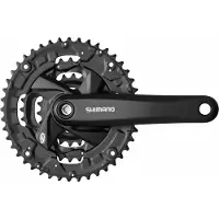 Shimano Acera FC-M371 - 170mm, 4 armen, 44-32-22, zwart met afdekking (9-speed)