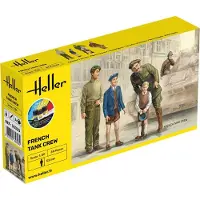 Heller Modelbouwpakket Militaire voertuigen - 35323 French Tank Crew - Figuren - Starter Kit Plastic - 1:35 - Modelbouw