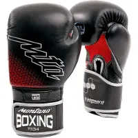 Montana Vanguard Multiboxing Gloves Zwart 14 oz
