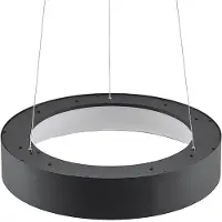 Arcchio Hanglampe , Aleksi, dimbare, Zwart, Keuken, Metaal, Modern