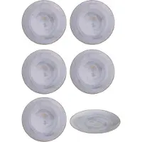 Hazel & Bos Bordenset 6 persoons - Ontbijtbord 24 cm - Porselein - Juntos Madera -