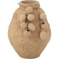 J-Line Pot+hangpotjes klei naturel small