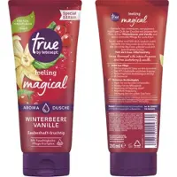 Tetesept True by : Feeling Magical Douchegel | Winterbessen & Vanille - 1x 200ml | Betoverend fruitig - Vegan - Aroma Douche