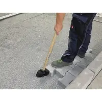 Probst Rubberen hamer GH ERGO K Eigen gewicht 2,5 kg zwart Steellengte 400 mm
