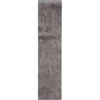 Ebuy24 Ramsvik salontafel , voetstuk, bijzettafel grijs.