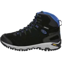 Brütting wandelschoenen Mount Shasta High - Zwart met Blauw