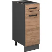 Vicco Keukenonderkast R-Line Krachtige eik goud 30 cm zonder werkblad, Model 37816