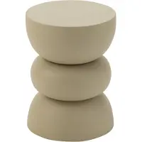 Jline Bijzettafel lise ijzer ivoor