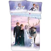 Disney Frozen ledikant dekbedovertrek Elements - katoen - 100x135 +40x60cm