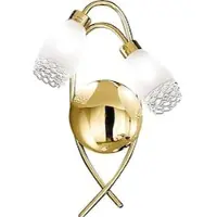 Orion Wandlamp CARLA, dimbaar, messing / goud, Woon-/ Eetkamer, metaal, Antiek, wandlamp