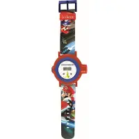 Super Mario Nintendo Dmw050ni Adjustable Projection Junior Digital Screen Horloge