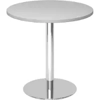 Hjh OFFICE PRO BISTRO F80R C - Systeem conferentietafel Grijs Chroom Ø 80
