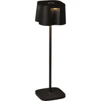 Gnosjö Konstsmide Tafellamp buiten | Nice | 2700-3000K | IP54 | 2.5W | Zwart |