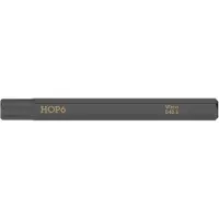Wera Bit 840 S Hex-Plus, 6,0 x 70 mm, extra taai, 1/4 inch aandrijving, voor binnenzeskantschroeven, 5 stuks