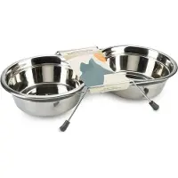 Beeztees Lumara RVS Deluxe Dinerset