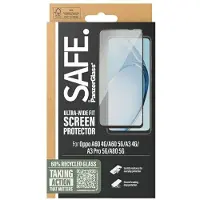 PanzerGlass SAFE. by  Screen Protector w. Black Frame Oppo A60 4G | A60 5G | A3 4G | A3 Pro 5G | A80 5G | A40 4G | Ultra-Wide Fit Doorzichtige schermbeschermer 1 stuk(s)