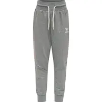Hummel Broek 'Onny' grijs gemêleerd / pastelroze / wit