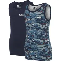 Hummel Functioneel shirt 'NOLAN' navy / zwart / wit