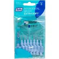 Tepe Interdentale Ragers Extra Soft 0.6 mm blauw - 8 stuks