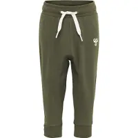 Hummel Broek 'Apple' olijfgroen / wit