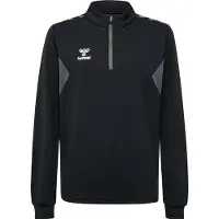 Hummel Sportief sweatshirt 'Authentic' grijs / zwart / wit