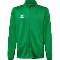 Hummel Sportief sweatvest 'ESSENTIAL TRACK' groen / wit