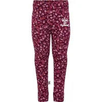 Hummel Leggings 'Confetti' pink / rosa / rood / wijnrood
