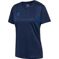 Hummel Functioneel shirt 'Authentic' marine / enziaan / zwart / wit