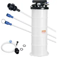 Vevor Oliezuigpomp 6.5L Handmatige oliezuigpomp Ø200x550mm Olieverversingspomp Autozuigpomp Handpomp Vloeistofzuigpomp Geschikt voor het aanzuigen van motorolie