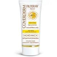 Coverderm Filteray Gezicht SPF 40 / Zonnecrème voor het gezicht SPF 40 50 ml