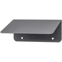 Alberts 355296 Vogelhuisje met schuin dak | Stalen nestkastje in verschillende trendy kleuren | Vogelnestje om op te hangen of neer te zetten | Afmeting 140 x 125 x 66 mm