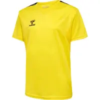 Hummel Functioneel shirt 'Authentic' geel / zwart
