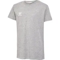 Hummel Shirt 'Go 2.0' grijs gemêleerd / wit