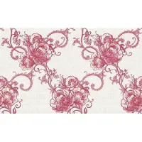 A.S. Création ROOD BLOEMEN BEHANG DUBBELBREED 9477-34
