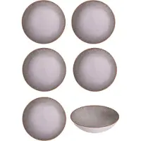Hazel & Bos Juntos - Kom - 17,5 cm - Porselein - Set van 6 – Grietas