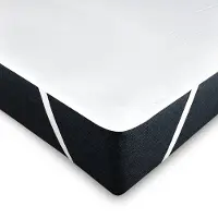 Mister sandman Matrasbeschermer 80x200 - Waterdichte Matras Topper 80x200 - Molton matrasbeschermer 80x200 - Matrasbeschermer 80x200 - Wasbare Matras topper 80x200 - Matras Topper 80x200 met 4 elastieken