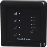 Vent-Axia Multihome 4-standenschakelaar 230 V - zwart - SSU-RZ