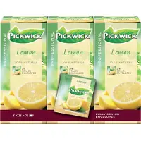 Pickwick Thee fair trade lemon 25x1.5gr | 3 stuks