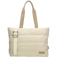 Zebra trends Puffer Shopper/Laptoptas 15'' Elske Cream