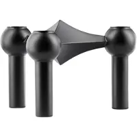 STOFF Nagel Nagel Kandelaar Mat Zwart - Kaarshouders Geschilderd Metaal Matte Black - 9003