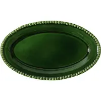 PotteryJo Daria serveerschotel 35 cm aardewerk Moss