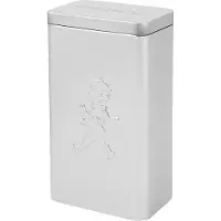 Solstickan koffieblik 20,5 cm Zilver